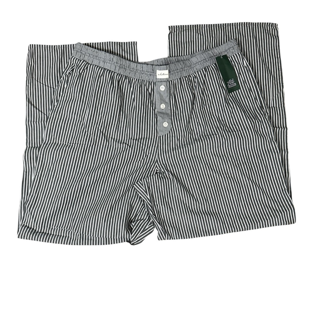 Wild Fable Gray Striped Pajama Size Large New With Tags